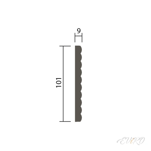 Молдинг EViRO Модель 1.51.374