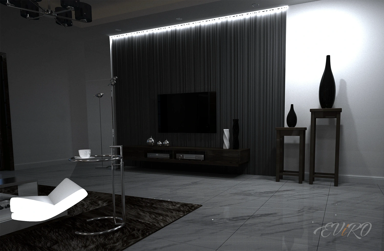 Гипсовая 3D панель EViRO Zebrano